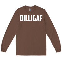 Chestnut dilligaf    bowling Long Sleeve Tee - linhVisuals