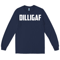Navy dilligaf    bowling Long Sleeve Tee - linhVisuals