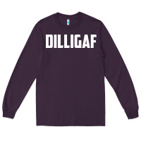 Plum dilligaf    bowling Long Sleeve Tee - linhVisuals