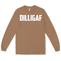 Toasted Coconut dilligaf    bowling Long Sleeve Tee - linhVisuals