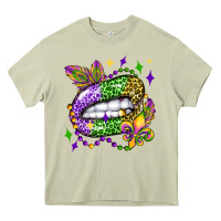 Mossy mardi gras lip olivia Heavy Core Tee - OliviaCreatesArt
