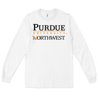 White purdue university northwest Long Sleeve Tee - linhVisuals