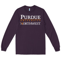 Plum purdue university northwest Long Sleeve Tee - linhVisuals