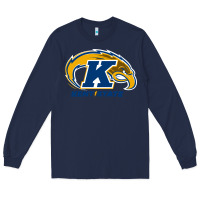 Navy kent Long Sleeve Tee - linhVisuals