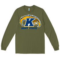 Army Green kent Long Sleeve Tee - linhVisuals