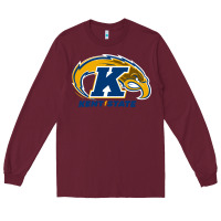Burgundy kent Long Sleeve Tee - linhVisuals