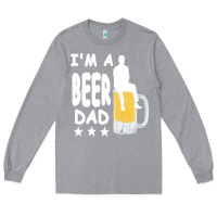 Heather Grey beer t  shirt beer t  shirt Long Sleeve Tee - linhVisuals