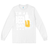 White beer t  shirt beer t  shirt Long Sleeve Tee - linhVisuals