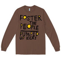 Chestnut Foster The People Pumped Up Kicks Long Sleeve Tee - linhVisuals