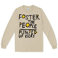 Mushroom Foster The People Pumped Up Kicks Long Sleeve Tee - linhVisuals