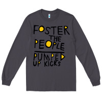 Smoke Foster The People Pumped Up Kicks Long Sleeve Tee - linhVisuals