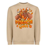 Mushroom Pumpkin queen Fall black girl sneakers Heavyweight Sweatshirt - RanaPortraitStore