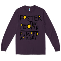 Plum Foster The People Pumped Up Kicks Long Sleeve Tee - linhVisuals
