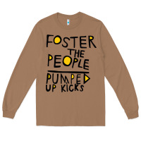 Toasted Coconut Foster The People Pumped Up Kicks Long Sleeve Tee - linhVisuals