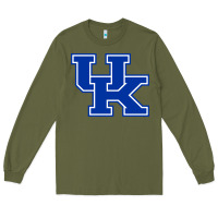 Army Green kentucky Long Sleeve Tee - linhVisuals