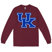 Burgundy kentucky Long Sleeve Tee - linhVisuals