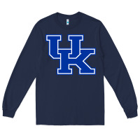 Navy kentucky Long Sleeve Tee - linhVisuals