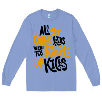Colony Blue Foster The People Pumped Up Kicks Long Sleeve Tee - linhVisuals
