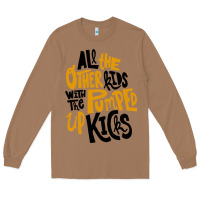 Toasted Coconut Foster The People Pumped Up Kicks Long Sleeve Tee - linhVisuals