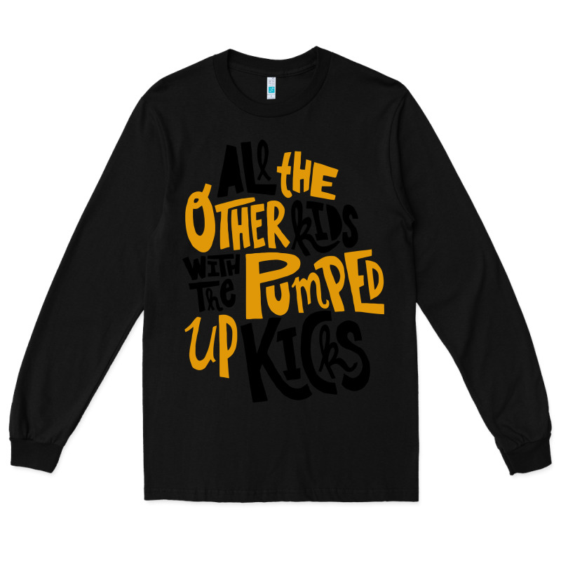 Foster The People Pumped Up Kicks Long Sleeve Tee by linhVisuals | Teevron