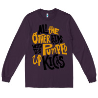 Plum Foster The People Pumped Up Kicks Long Sleeve Tee - linhVisuals