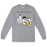 Heather Grey Foster The People Call It What You Want Long Sleeve Tee - linhVisuals