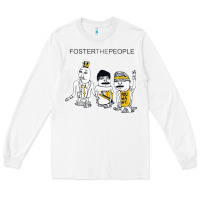 White Foster The People Call It What You Want Long Sleeve Tee - linhVisuals