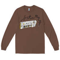 Chestnut Foster The People Torches Long Sleeve Tee - linhVisuals