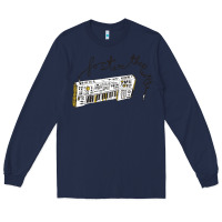 Navy Foster The People Torches Long Sleeve Tee - linhVisuals