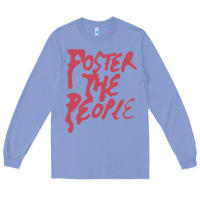 Colony Blue Foster The People Long Sleeve Tee - linhVisuals