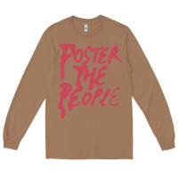 Toasted Coconut Foster The People Long Sleeve Tee - linhVisuals