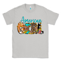 Moon Dust American Girl, western Cowhide Classic Tee - CowCowDesign