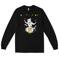 Black Foster The People Helena Beat Long Sleeve Tee - linhVisuals