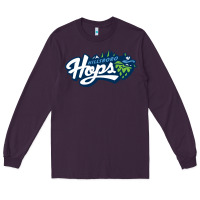 Plum hillsboro hops Long Sleeve Tee - linhVisuals