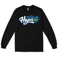 Black hillsboro hops Long Sleeve Tee - linhVisuals