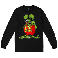 Black rat fink  fk27 Long Sleeve Tee - linhVisuals