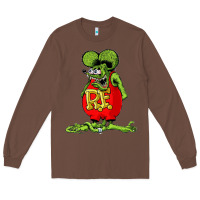 Chestnut rat fink  fk27 Long Sleeve Tee - linhVisuals