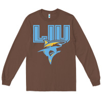 Chestnut long island university sharks Long Sleeve Tee - linhVisuals