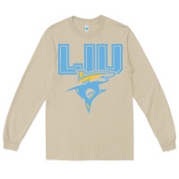 Mushroom long island university sharks Long Sleeve Tee - linhVisuals