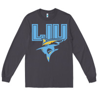 Long Island University Sharks Long Sleeve Tee | Teevron