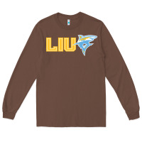 Chestnut long island university sharks Long Sleeve Tee - linhVisuals