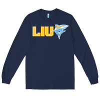Long Island University Sharks Long Sleeve Tee | Teevron