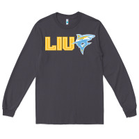 Smoke long island university sharks Long Sleeve Tee - linhVisuals