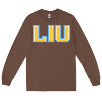Chestnut long island university sharks Long Sleeve Tee - linhVisuals