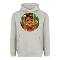 Moon Dust Christmas Toy Poodle Heavyweight Hoodie - RanaPortraitStore