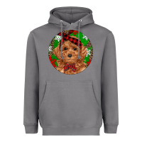 Storm Christmas Toy Poodle Heavyweight Hoodie - RanaPortraitStore