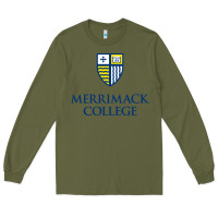 Army Green merrimack warriors Long Sleeve Tee - linhVisuals