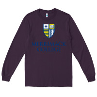 Plum merrimack warriors Long Sleeve Tee - linhVisuals