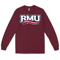 Burgundy robert morris colonials Long Sleeve Tee - linhVisuals