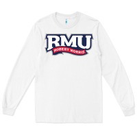 White robert morris colonials Long Sleeve Tee - linhVisuals